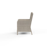 Manhattan Dining Chair in Linen Canvas w/ Self Welt SW3301-1-LCAN-STKIT Sunset West