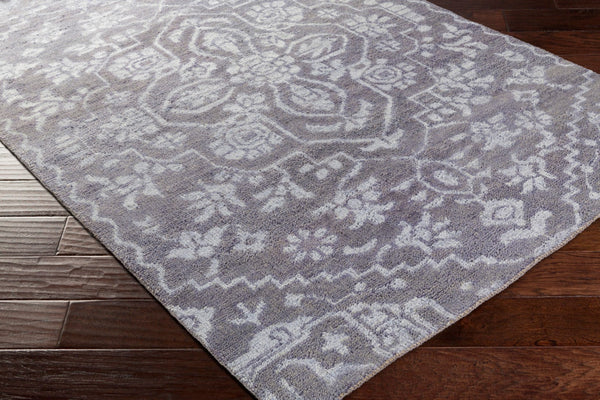 Surya Kinnara Kna-6000 2' X 3' Handcrafted Low Pile Rug - Elegant Indian Design For Timeless Home Style Denim Nz Wool,Viscose Kna6006-69