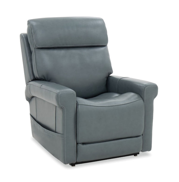 Hooker Furniture Locke Maverick Caribbean Top-Grain Leather Lift Chair With Power Recline, Headrest, Lumbar, Remote RC645-PHLL4-031