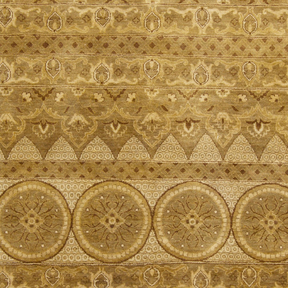 Surya Knightsbridge Handmade Rug 2' X 3' - Luxurious New Zealand Wool, Exquisite Hand-knotted Texture Tan Nz Wool Kni1000-23