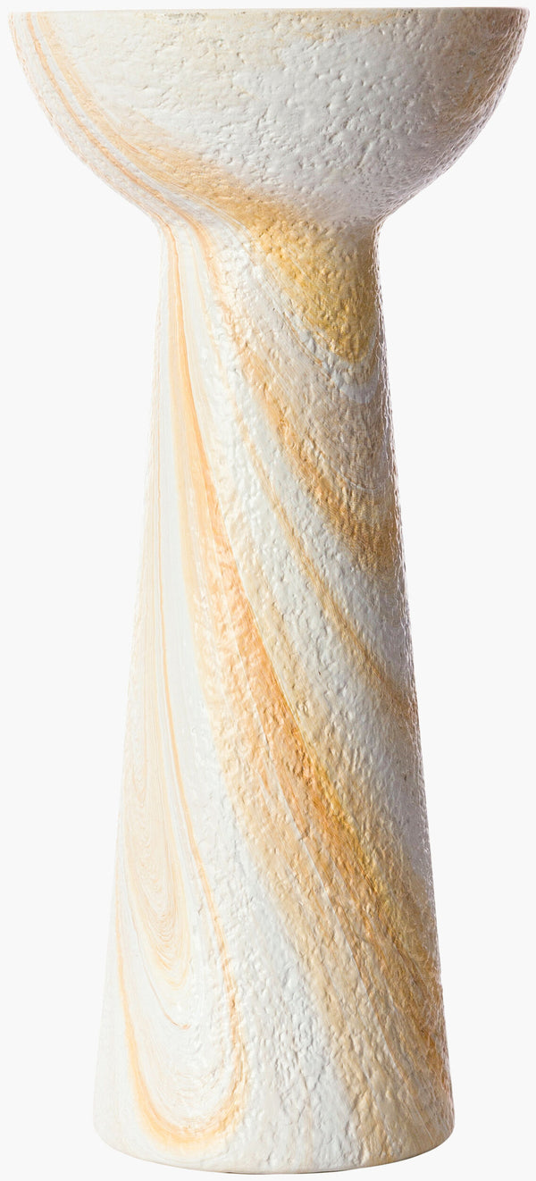 Surya Konark Collection Bohemian Ceramic Vase - Intricate Design For Stylish Home Décor & Easy Care Rust Ceramic Knk-002