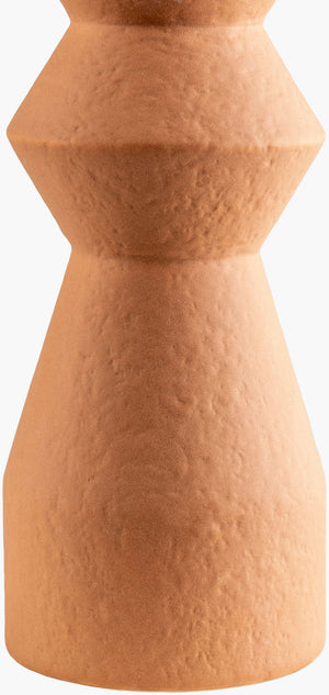 Surya Konark Collection Bohemian Ceramic Vase - Intricate Design For Stylish Home Décor & Easy Care Rust Ceramic Knk-004