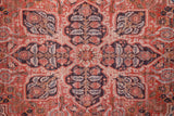 Feizy Rugs Rawlins Polyester Machine Made Bohemian & Eclectic Rug Red/Tan/Pink 10'-6" x 14'