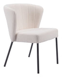 Aimee Dining Chair - Set of 2 Cream 109677 Zuo Modern