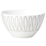 Kate Spade Charlotte Street Grey East Porcelain Soup Bowl, Dishwasher & Microwave Safe