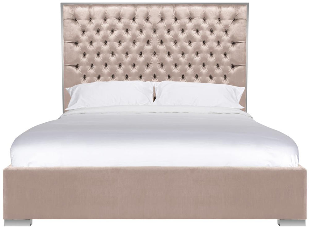 Safavieh Chester Tufted Velvet King Bed KNT7009B-2BX