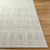 Knoxville KNX-2300 9' x 12' Handmade Rug KNX2300-912  Light Silver, Sterling Grey Surya