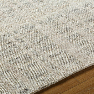 Surya Knoxville Hand-knotted 2' X 3' Wool Rug – Charming Cottage Style With Unique Texture For Cozy Elegance Ivory Wool Knx2300-23