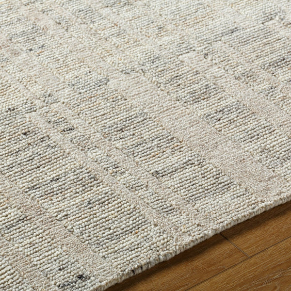 Surya Knoxville Hand-knotted 2' X 3' Wool Rug – Charming Cottage Style With Unique Texture For Cozy Elegance Ivory Wool Knx2300-23