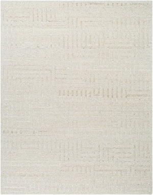 Knoxville KNX-2301 9' x 12' Handmade Rug KNX2301-912  Light Silver, Ash Surya