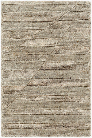 Surya Knoxville Hand-knotted 2' X 3' Wool Rug – Charming Cottage Style With Unique Texture For Cozy Elegance Beige Wool Knx2302-23