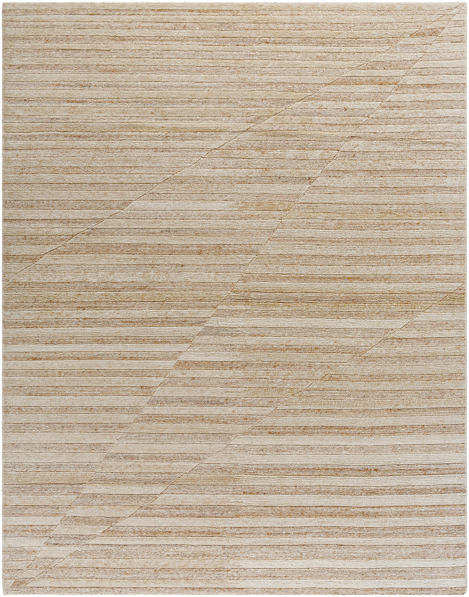 Knoxville KNX-2303 9' x 12' Handmade Rug KNX2303-912  Pearl, Ash Surya