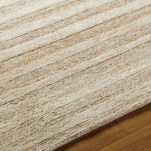 Surya Knoxville Hand-knotted 2' X 3' Wool Rug – Charming Cottage Style With Unique Texture For Cozy Elegance Beige Wool Knx2303-23