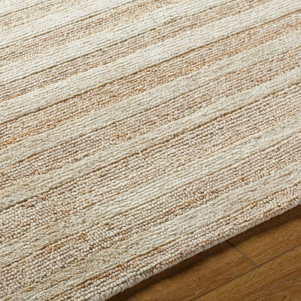 Surya Knoxville Hand-knotted 2' X 3' Wool Rug – Charming Cottage Style With Unique Texture For Cozy Elegance Beige Wool Knx2303-23