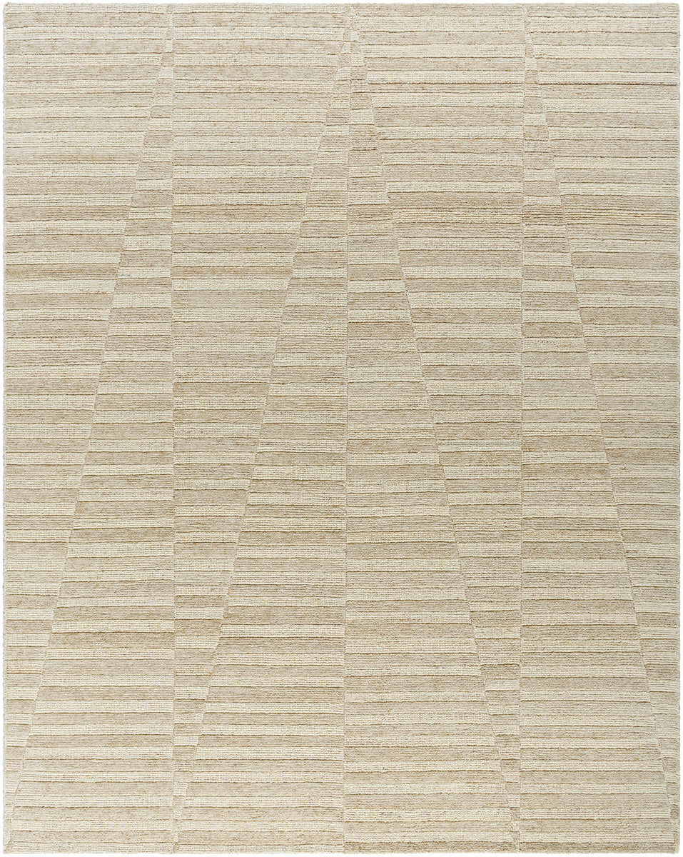 Knoxville KNX-2304 9' x 12' Handmade Rug KNX2304-912  Pearl, Ash Surya