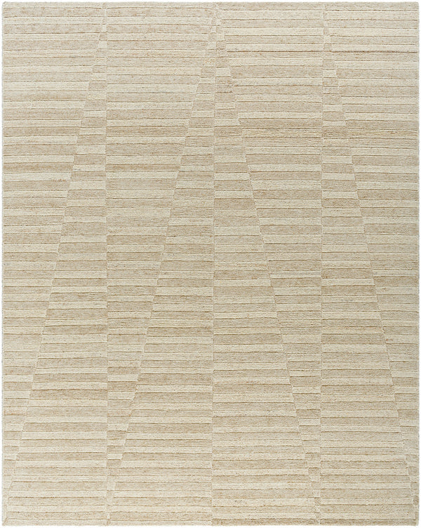 Knoxville KNX-2304 9' x 12' Handmade Rug KNX2304-912  Pearl, Ash Surya