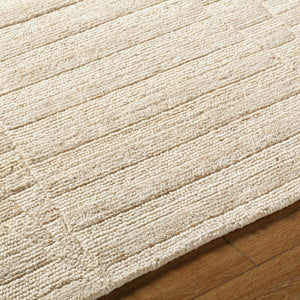 Surya Knoxville Hand-knotted 2' X 3' Wool Rug – Charming Cottage Style With Unique Texture For Cozy Elegance Beige Wool Knx2304-23
