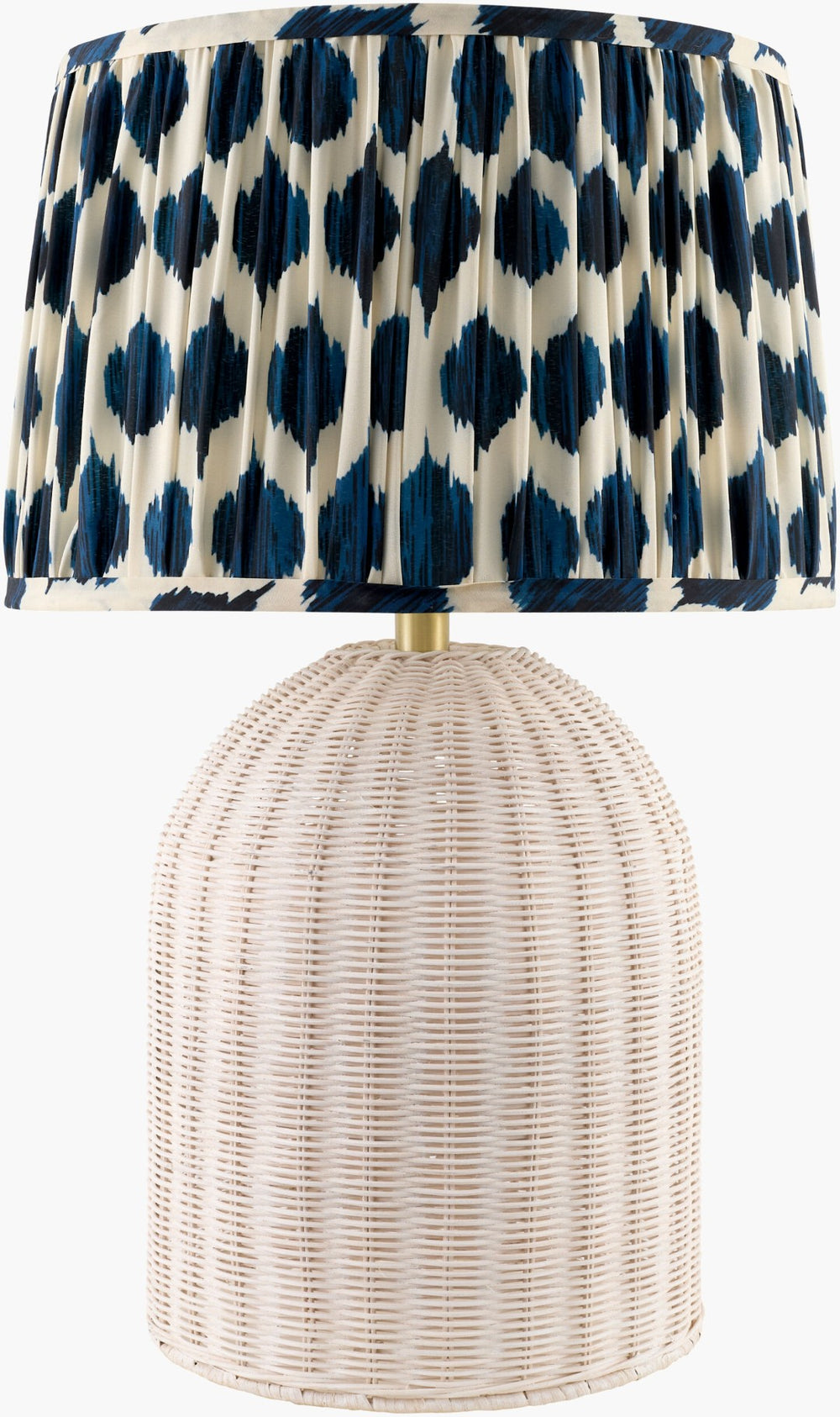 Livabliss Kenza Bohemian Accent Table Lamp Felt Metal Base Handcrafted Eclectic Decor KNZA-004