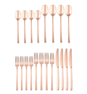 Lenox Cambridge Beacon Copper Mirror 20-Piece Flatware Set, Service for 4 NO COLOR METAL 341220CBK12DS