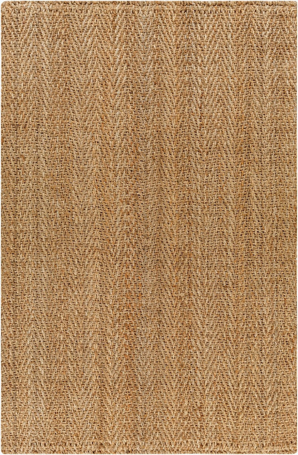 Livabliss Kochi Handwoven Jute Flatweave Area Rug Organic Texture for Entryways and Kitchens Tan 2' x 3' KOC2300-23