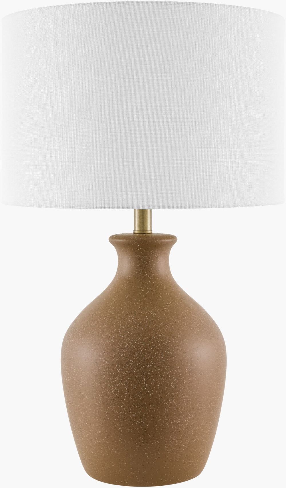 Livabliss Karole Ceramic Table Lamp with Linen Shade for Warm Ambient Bedroom Lighting KOE-005