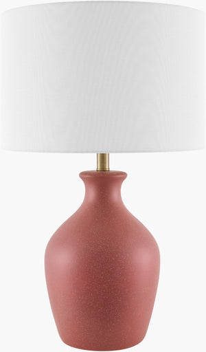 Livabliss Karole Ceramic Base Table Lamp with Linen Shade for Bedroom or Living Room Decor KOE-006