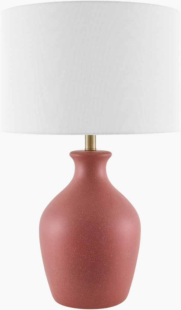 Livabliss Karole Ceramic Base Table Lamp with Linen Shade for Bedroom or Living Room Decor KOE-006