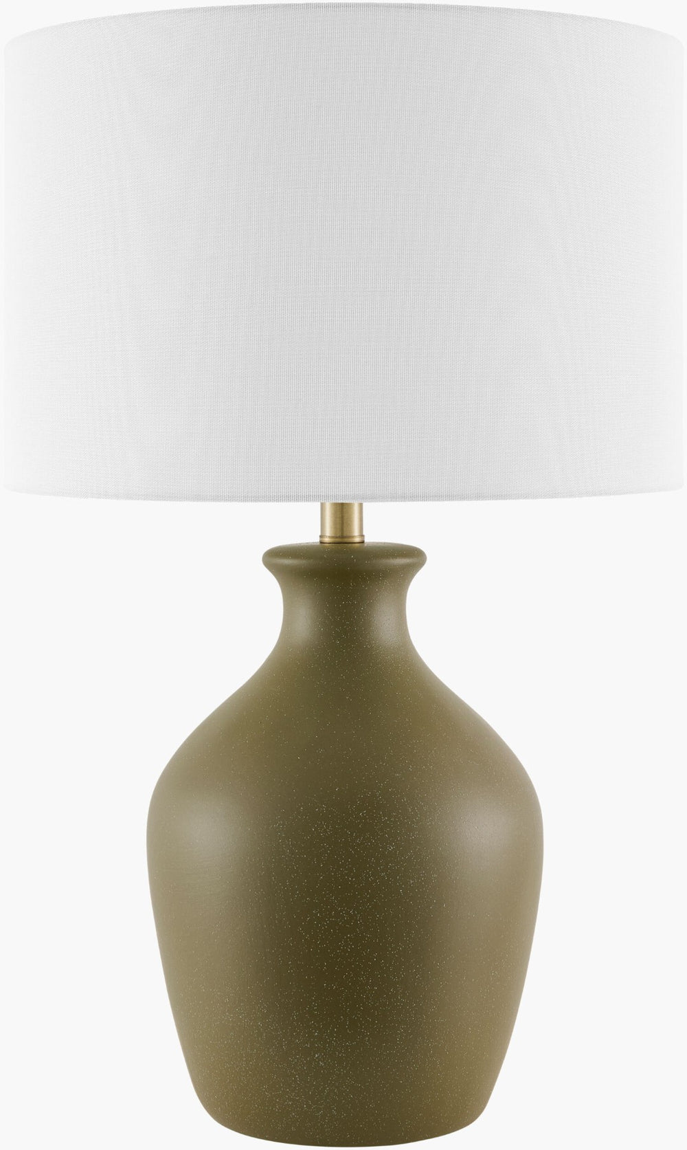 Livabliss Karole Ceramic Table Lamp with Linen Shade for Bedroom or Entryway Ambient Glow KOE-007