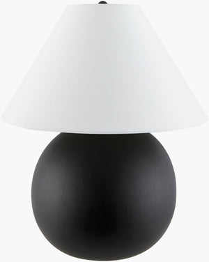 Livabliss Kogel Handcrafted Ceramic Table Lamp with Linen Shade for Coastal Traditional Decor KOG-001