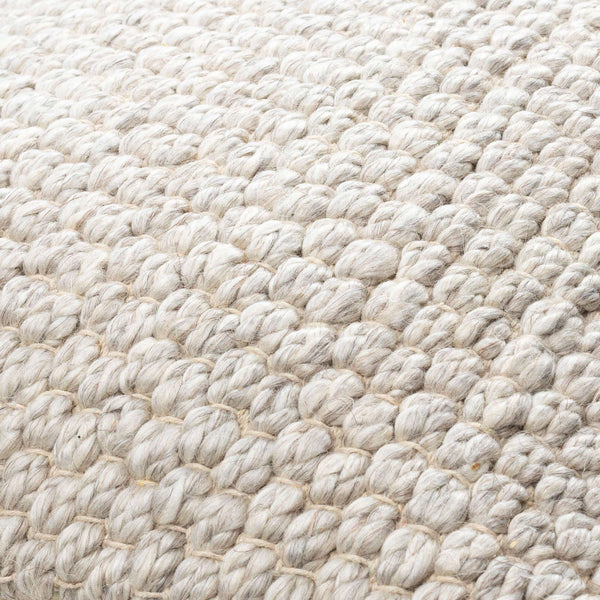 Surya Kolapur Modern 18"X18" Accent Pillow - Luxurious Wool-cotton Blend For Stylish Home Décor Ivory Viscose,Wool,Cotton,Cotton Kol001-2020d