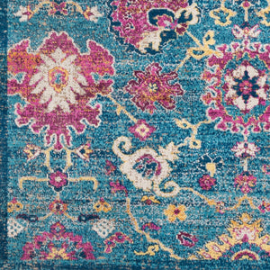 Livabliss Konya Traditional Polypropylene Area Rug Low Pile Classic Motifs for Living Rooms KON1015-710106