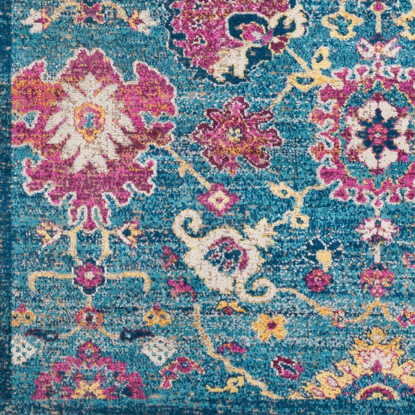 Livabliss Konya Traditional Polypropylene Area Rug Low Pile Classic Motifs for Living Rooms KON1015-710106