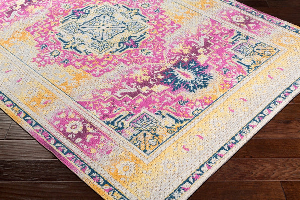 Livabliss Konya Turkish Machine Woven Polypropylene Low Pile Rug for Entryway or Bedside KON1017-223