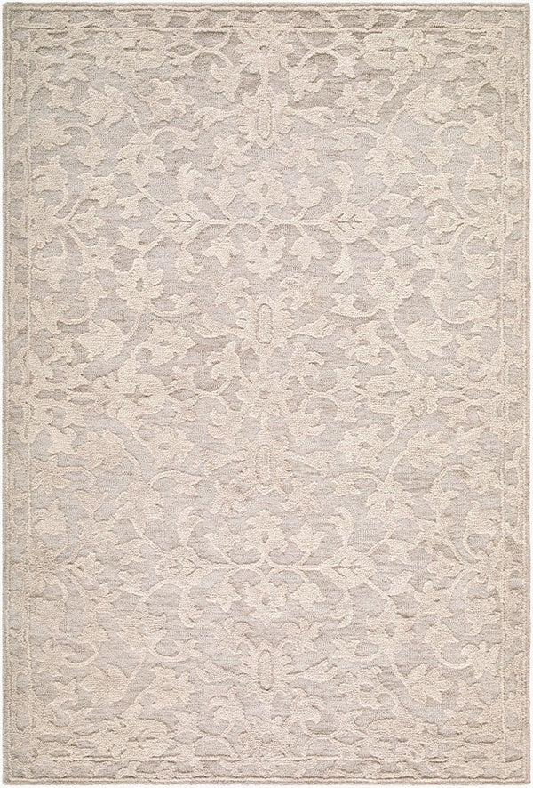 Livabliss Konya Hand Tufted Wool Accent Rug Traditional Pattern for Entryways and Cozy Spaces Beige, Taupe 9' x 12' KON2303-912