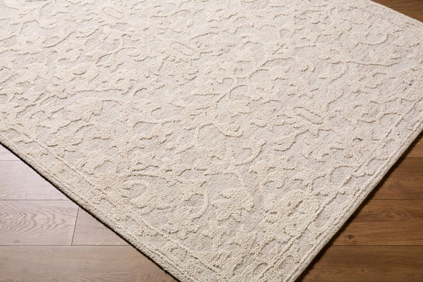 Livabliss Konya Hand Tufted Wool Accent Rug Traditional Pattern for Entryways and Cozy Spaces Beige, Taupe 9' x 12' KON2303-912