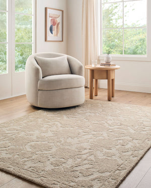 Livabliss Konya Hand-tufted Wool Accent Rug with Geometric Pattern for Entryways and Bedside Beige, Sandsto 9' x 12' KON2305-912