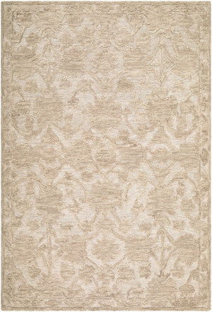 Livabliss Konya Hand-tufted Wool Accent Rug with Geometric Pattern for Entryways and Bedside Beige, Sandsto 9' x 12' KON2305-912