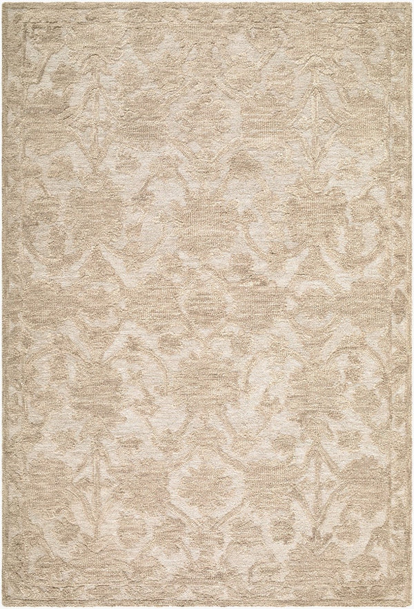 Livabliss Konya Hand-tufted Wool Accent Rug with Geometric Pattern for Entryways and Bedside Beige, Sandsto 9' x 12' KON2305-912