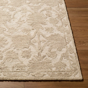 Livabliss Konya Hand-tufted Wool Accent Rug with Geometric Pattern for Entryways and Bedside Beige, Sandsto 9' x 12' KON2305-912