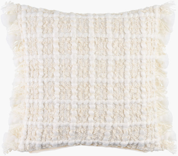 Livabliss Kemerovo Square Accent Pillow Cottage Style Polyester Fill for Sofas and Beds KOV001-1818