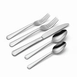 Lenox Oneida Chroma 65 Piece Fine Flatware Set, Service for 12 Metallic, STAINLESS METAL F106065AL21