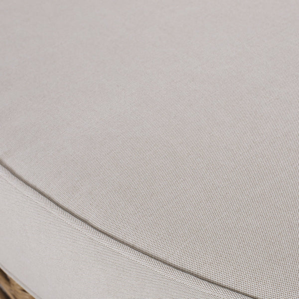 English Elm Christopher Knight Home® - Patio Shane Wicker Outdoor Daybed with Pillows — 60" Boho Rattan Lounger, Water-Resistant Cushions, Floral Backrest 72158.00LBRN