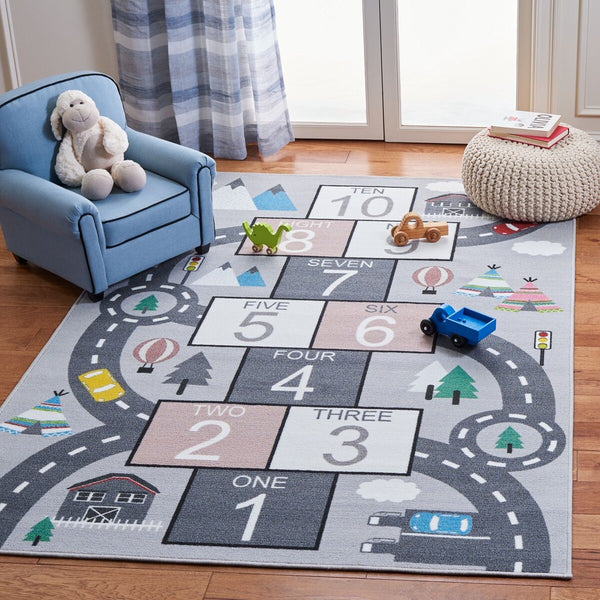 Safavieh Kids Playhouse 226 Power Loomed Kids Rug KPH226A-9