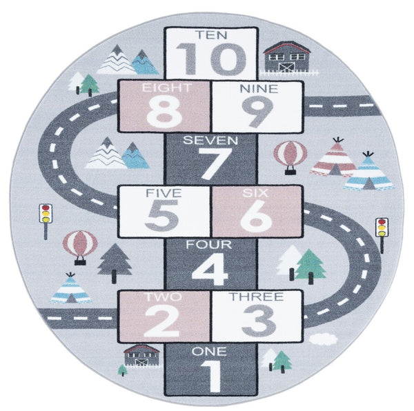 Safavieh Kids Playhouse 226 Power Loomed Kids Rug KPH226A-9