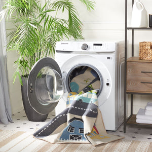 Safavieh Kids Playhouse 227 Power Loomed Kids Rug KPH227A-24