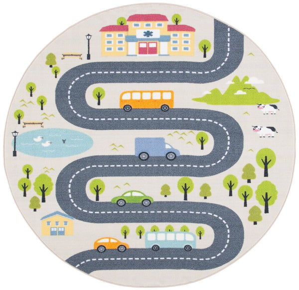 Safavieh Kids Playhouse 227 Power Loomed Kids Rug KPH227A-24