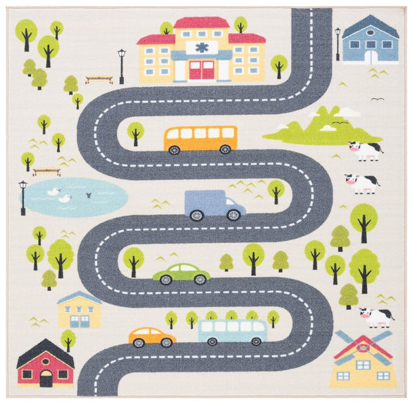 Safavieh Kids Playhouse 227 Power Loomed Kids Rug KPH227A-24