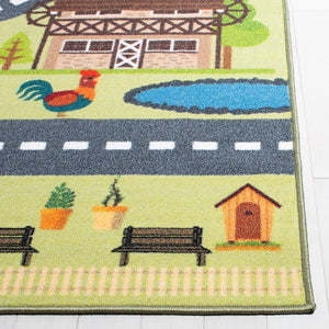 Safavieh Kids Playhouse 232 Power Loomed Kids Rug KPH232Y-26