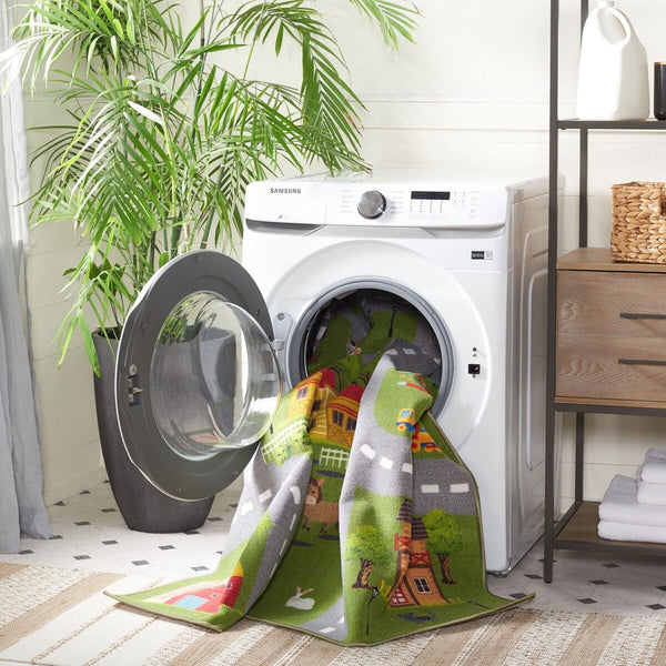 Safavieh Kids Playhouse 235 Power Loomed Kids Rug KPH235Y-3SQ