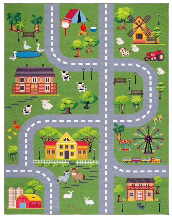 Safavieh Kids Playhouse 235 Power Loomed Kids Rug KPH235Y-3SQ